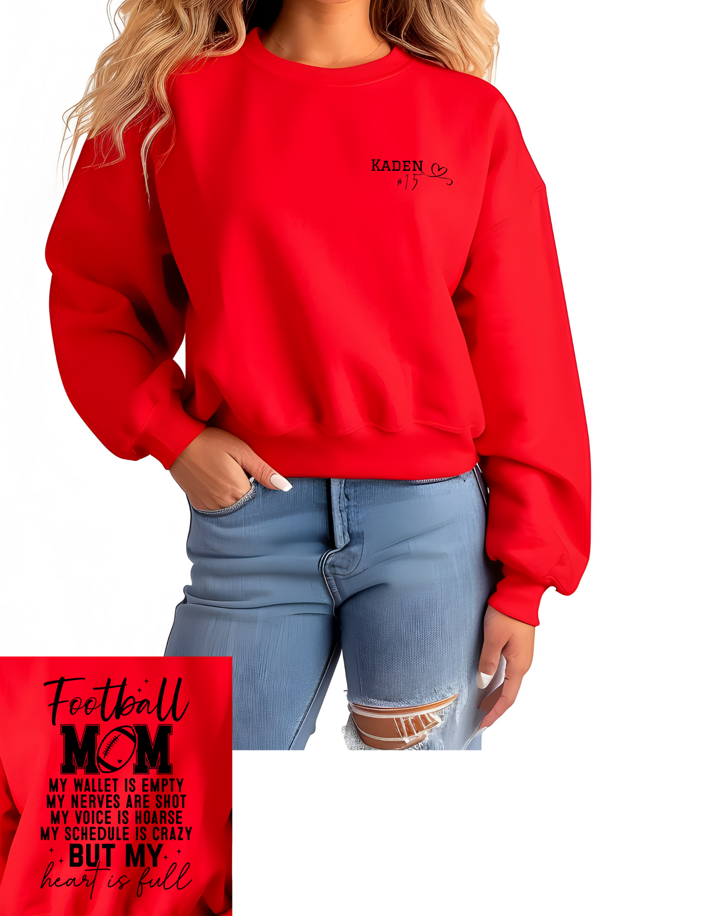 Personalized Football Mom