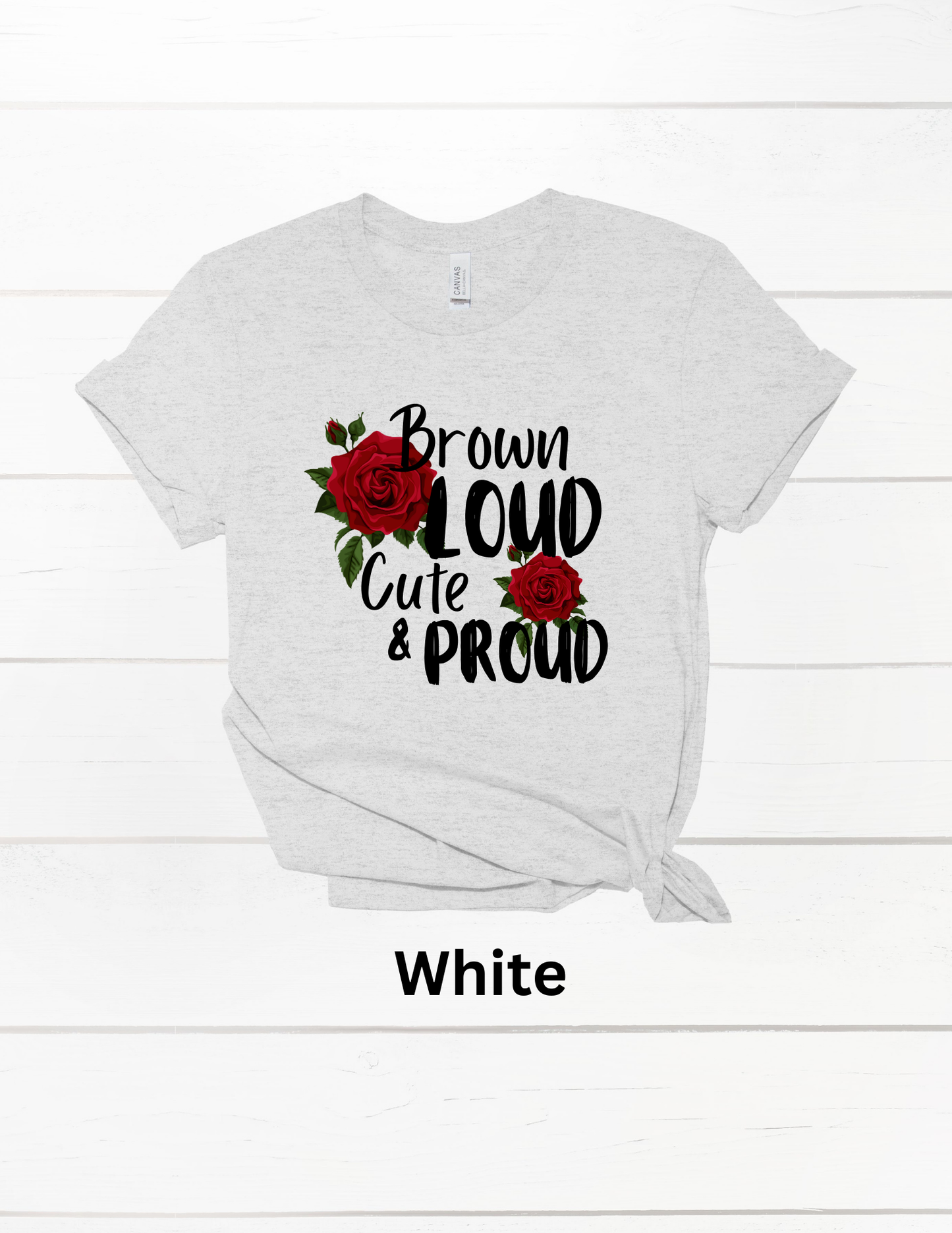 Brown, loud, cute and proud