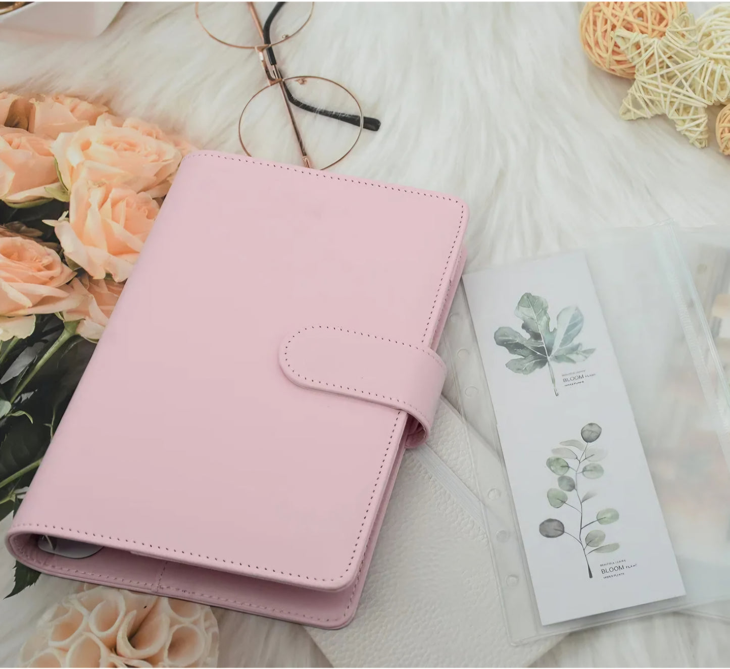 Black personalized Binder