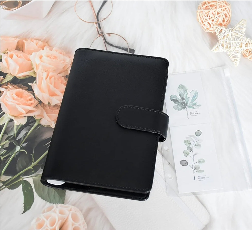 Black personalized Binder