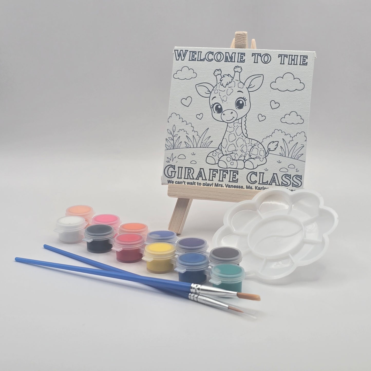 4x4 Canvas painting kit