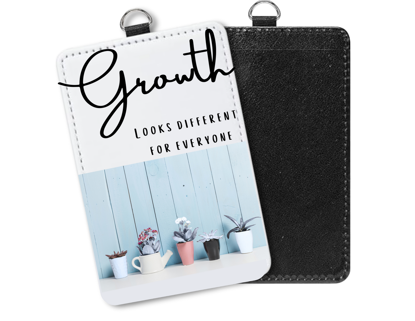 Growth badge holder
