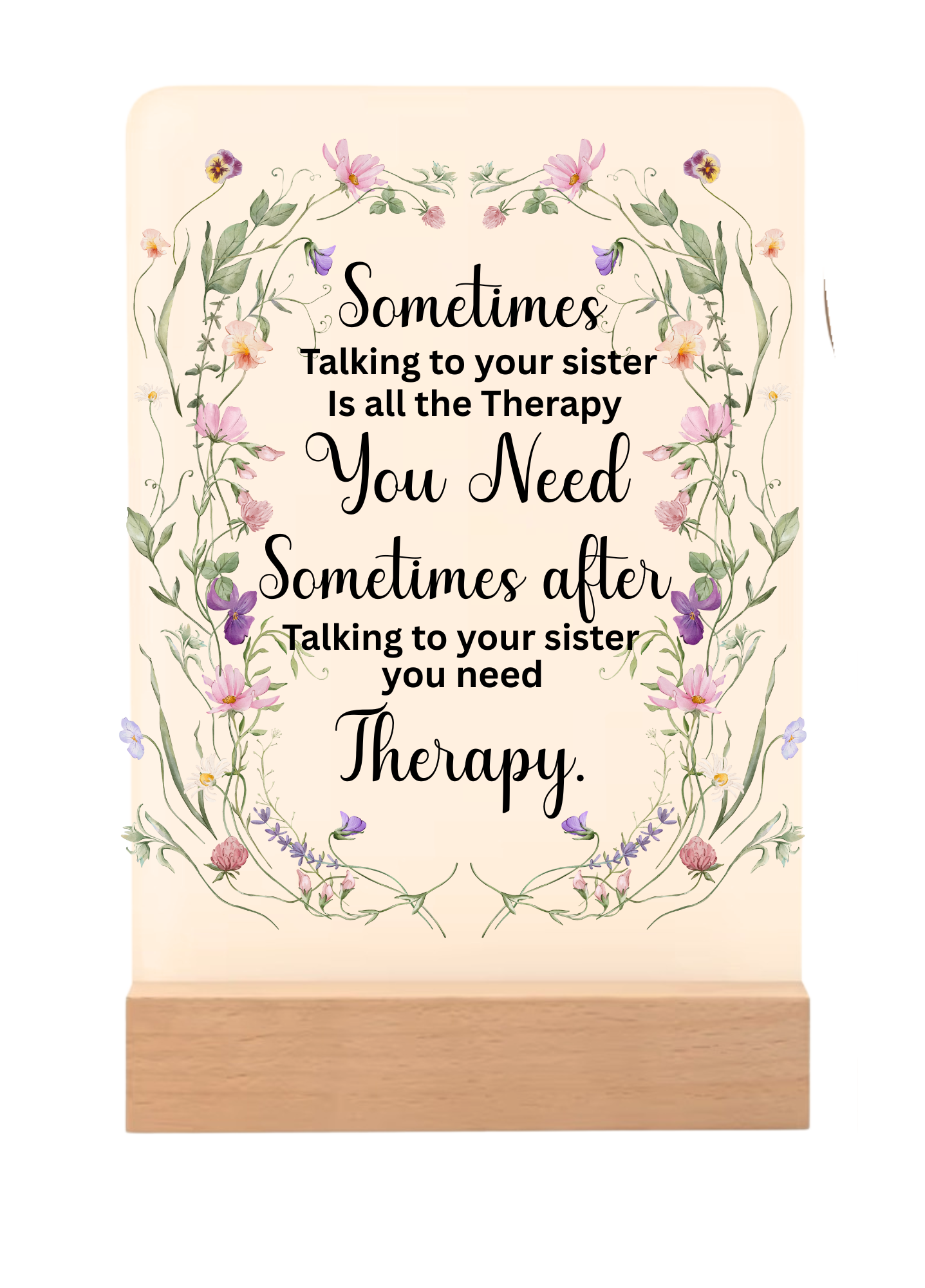 Sister Therapy light