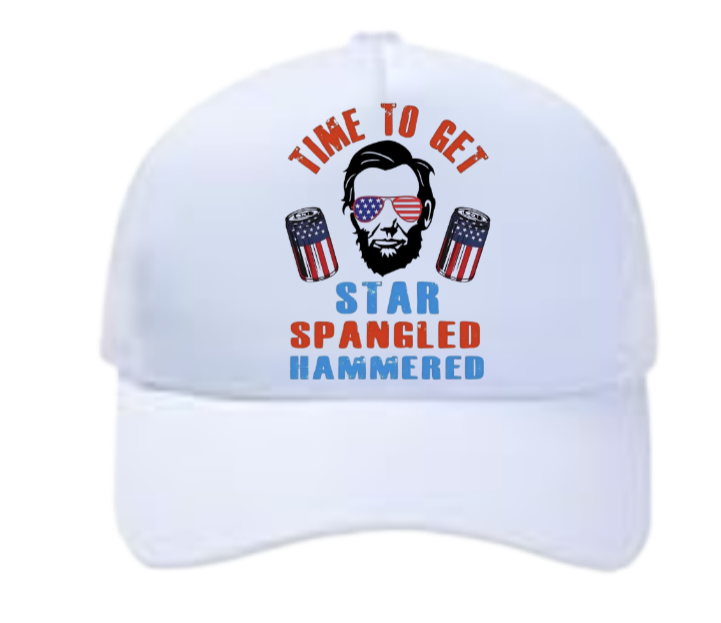 Star spangled hammered