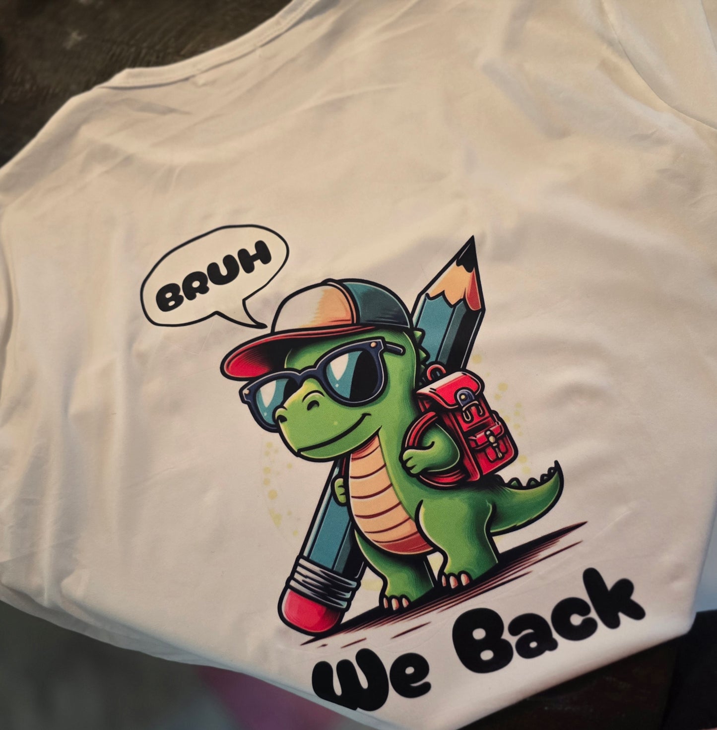 Dinosaur Back to school adult shirt