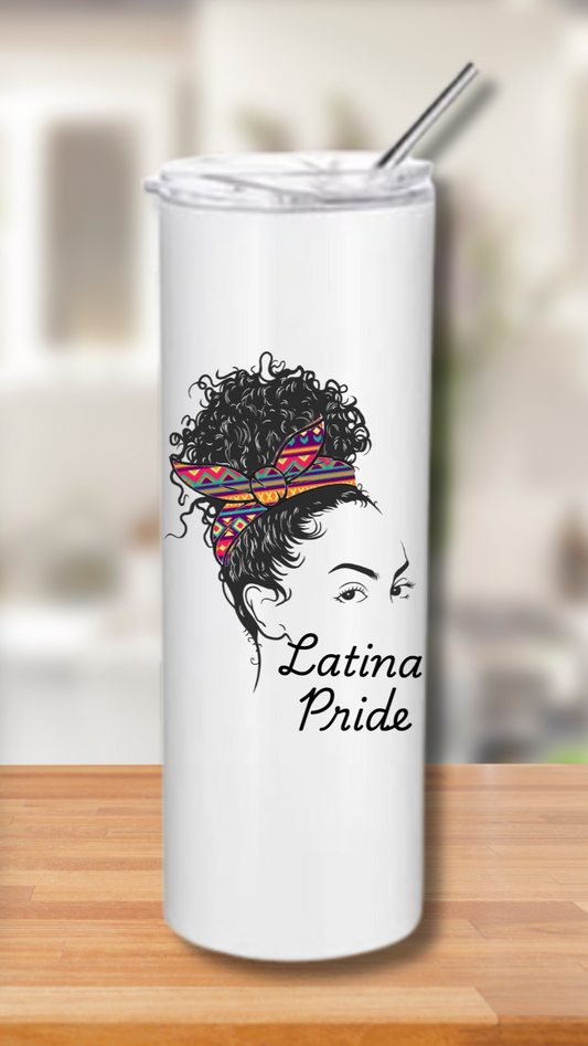 Latina Pride Aluminum Tumbler