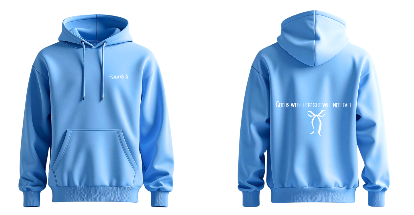 She will not fall hoodie