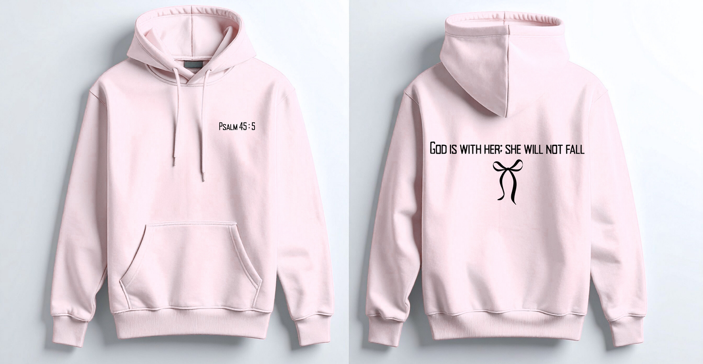 She will not fall hoodie