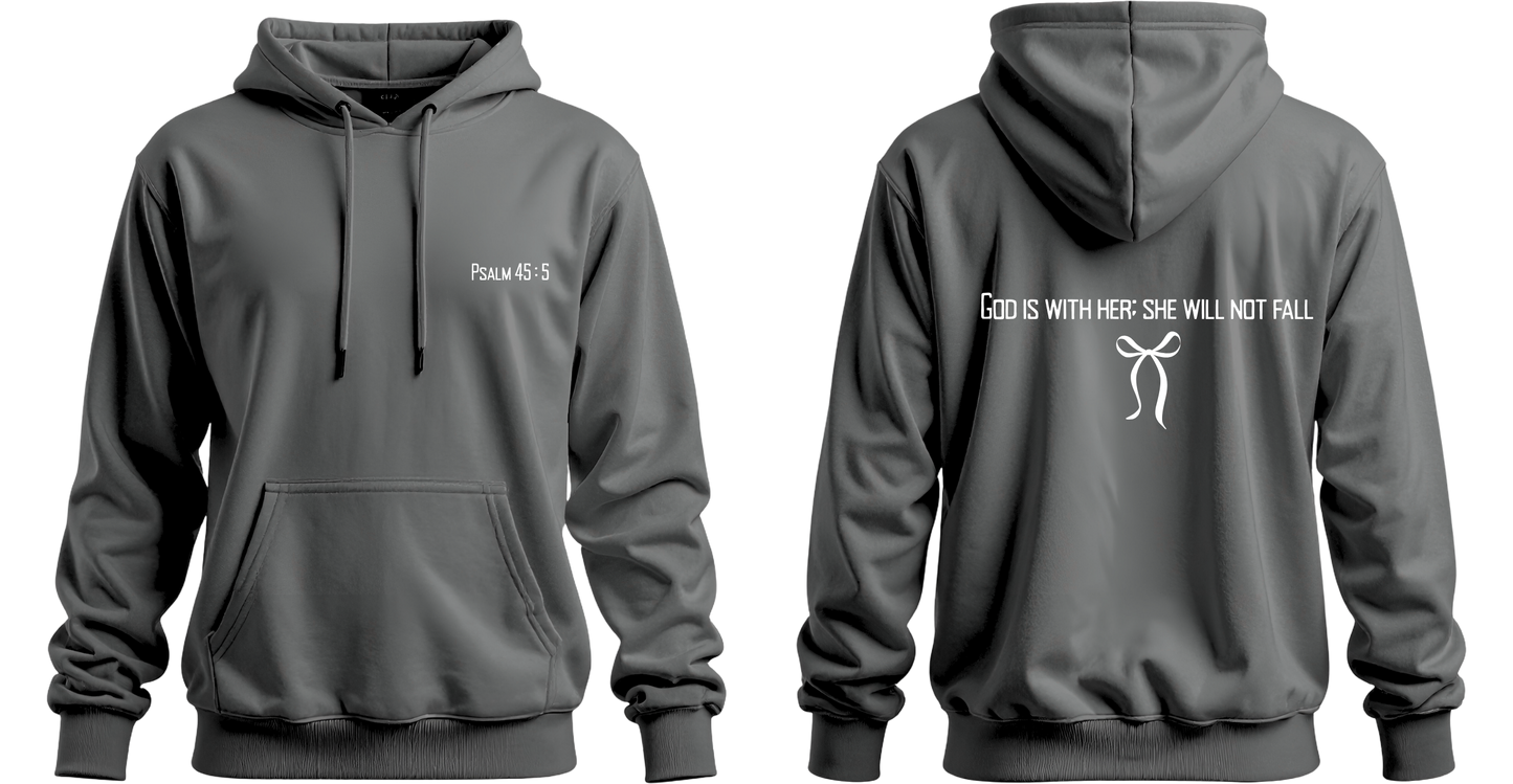 She will not fall hoodie