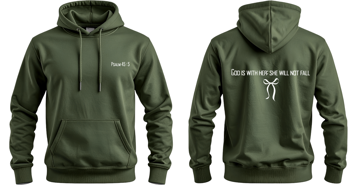 She will not fall hoodie