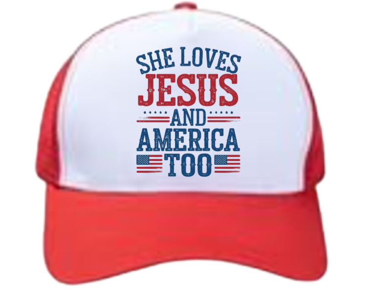 She loves Jesus hat