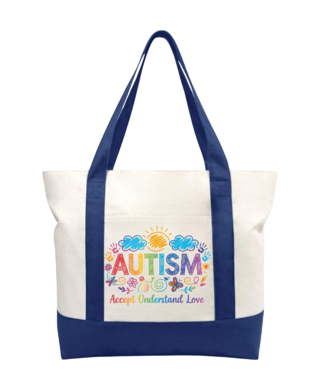 Accept, Understand, Love tote bag