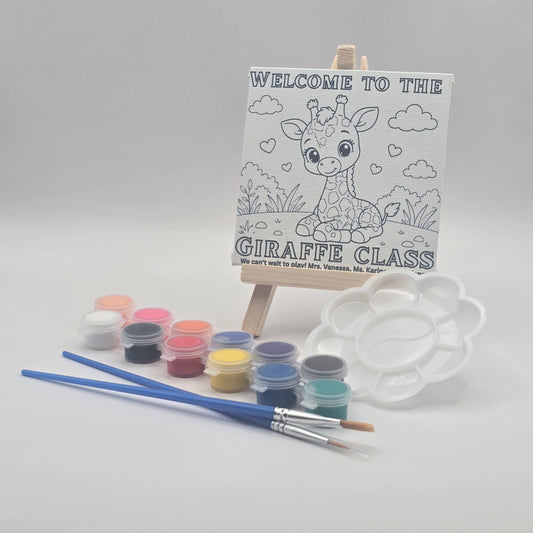 4x4 Canvas painting kit