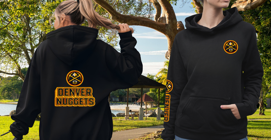 Giltter Nuggets Hoodie w/ rhinestone drawstring