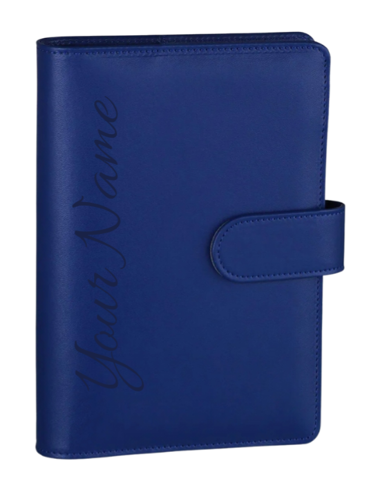 Personalized Laser engraved A6 Binder