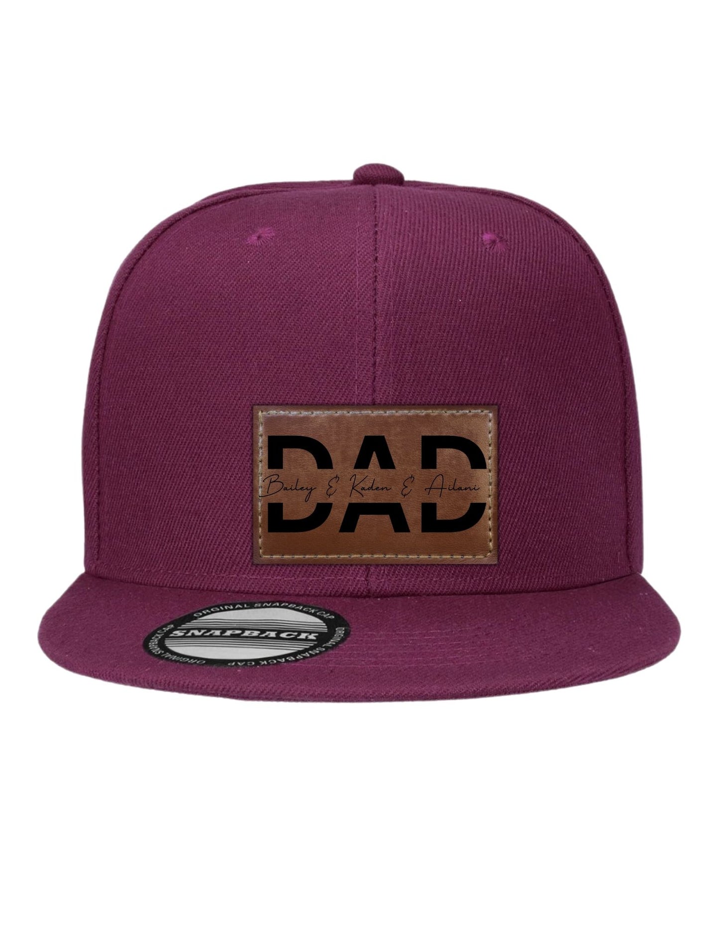 DAD snapback hat