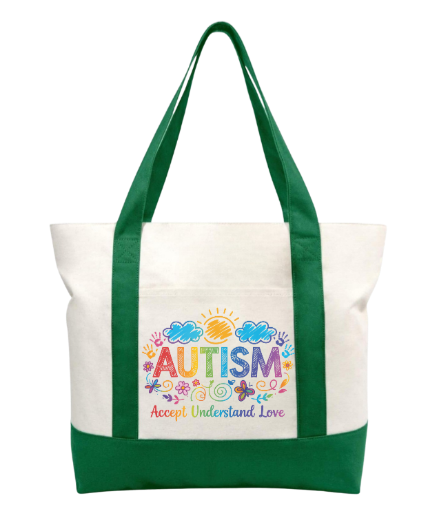 Accept, Understand, Love tote bag