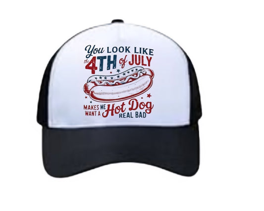 You look like the 4th of July hat