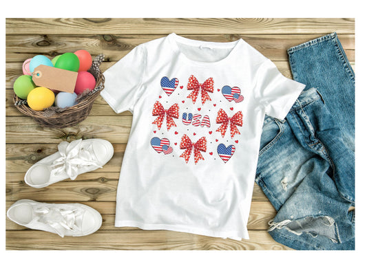 Kids Bows and hearts