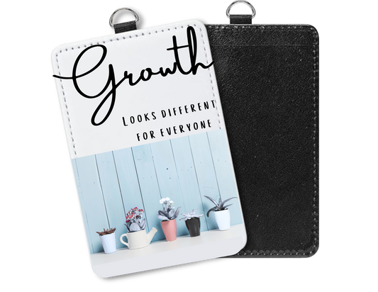 Growth badge holder