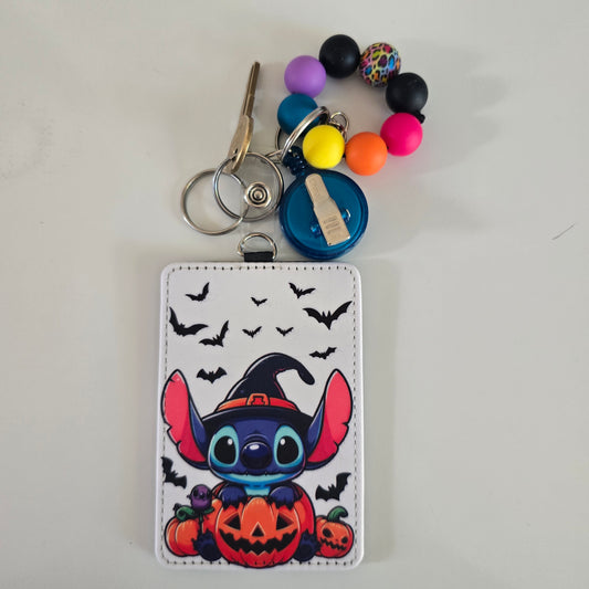 Stitch badge holder