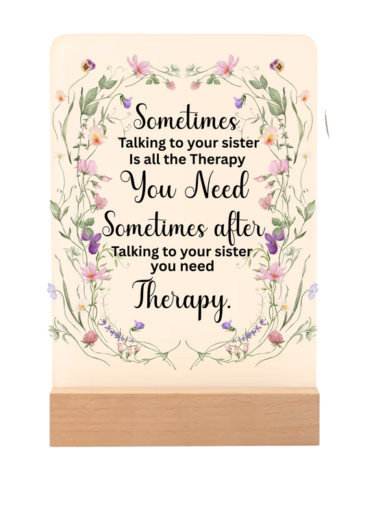Sister Therapy light