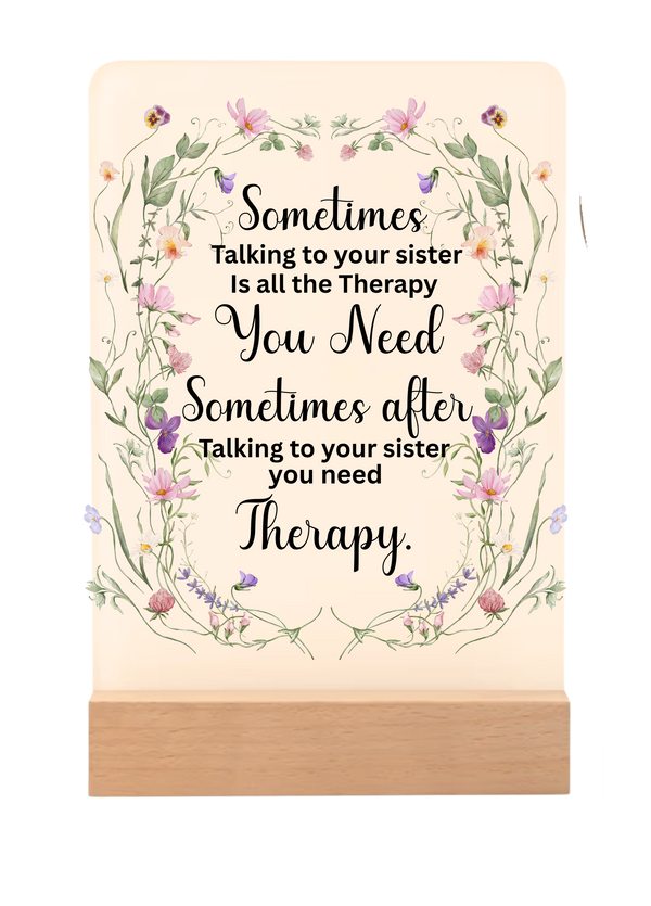 Sister Therapy light