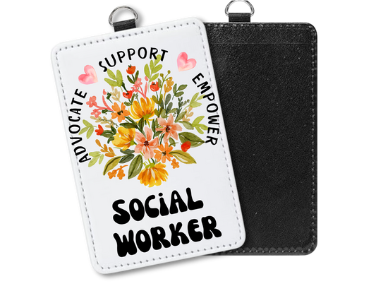 Social Worker Badge Holder