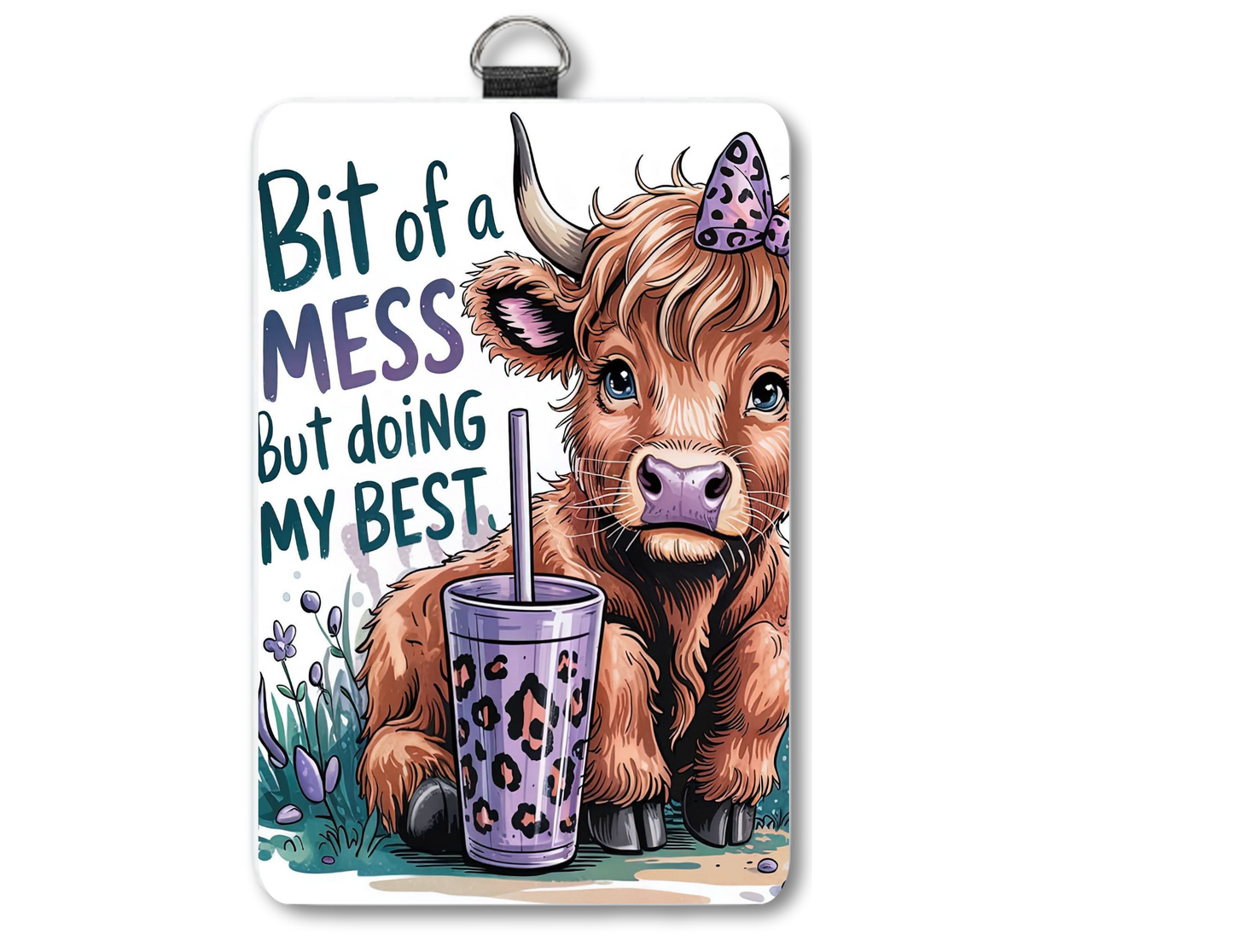 Bit of a mess badge holder