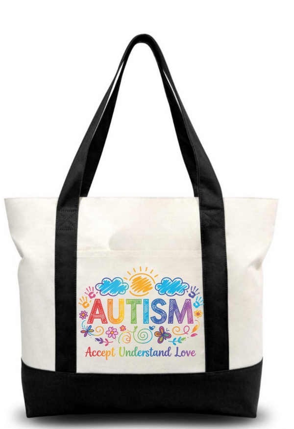 Accept, Understand, Love tote bag