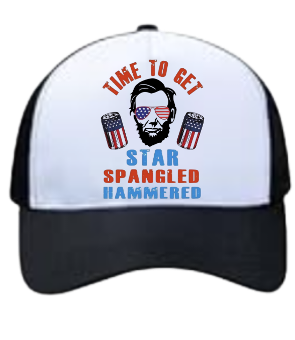 Star spangled hammered