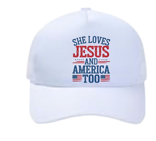 She loves Jesus hat