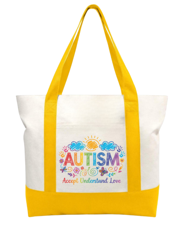Accept, Understand, Love tote bag