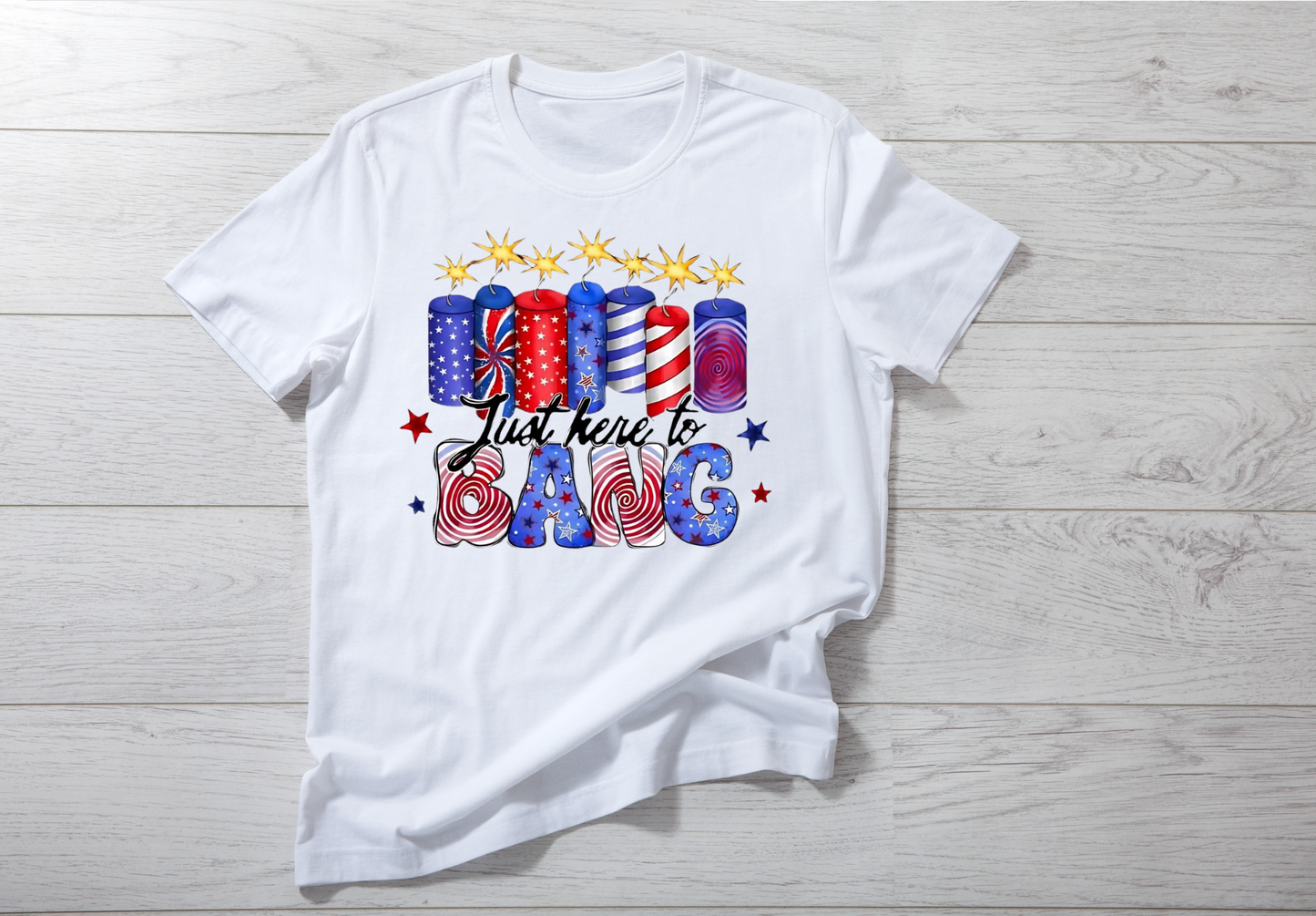 Here to bang shirt