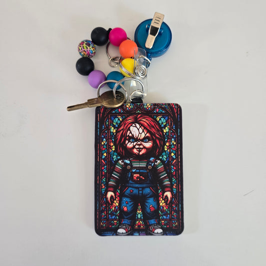 Chucky badge holder