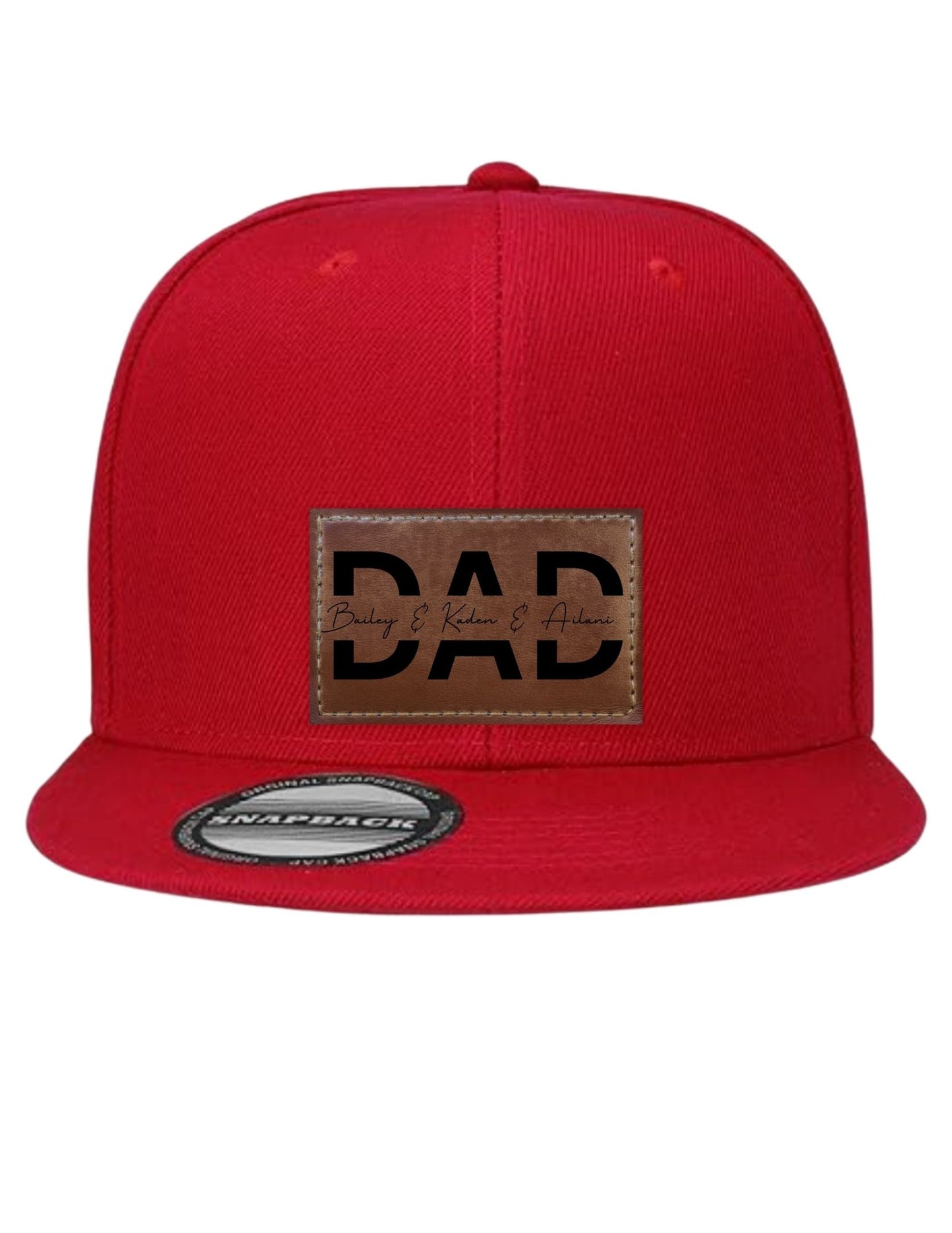 DAD snapback hat